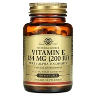 Vitamin E 134 мг 200 IU Solgar 100 капс.