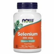 Selenium 200 мкг NOW 180 капс.