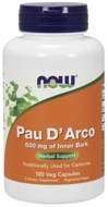 Pau D'Arco 500 мг NOW 100 капс.