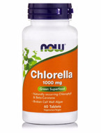 Chlorella 1000 мг NOW 60 таб.