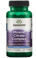 Mineral Citrate Complex Swanson 60 капс.