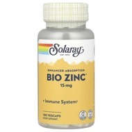 Bio Zinc 15 мг Solaray 100 капс.
