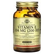 Vitamin E 134 мг 200 IU Solgar 100 капс.